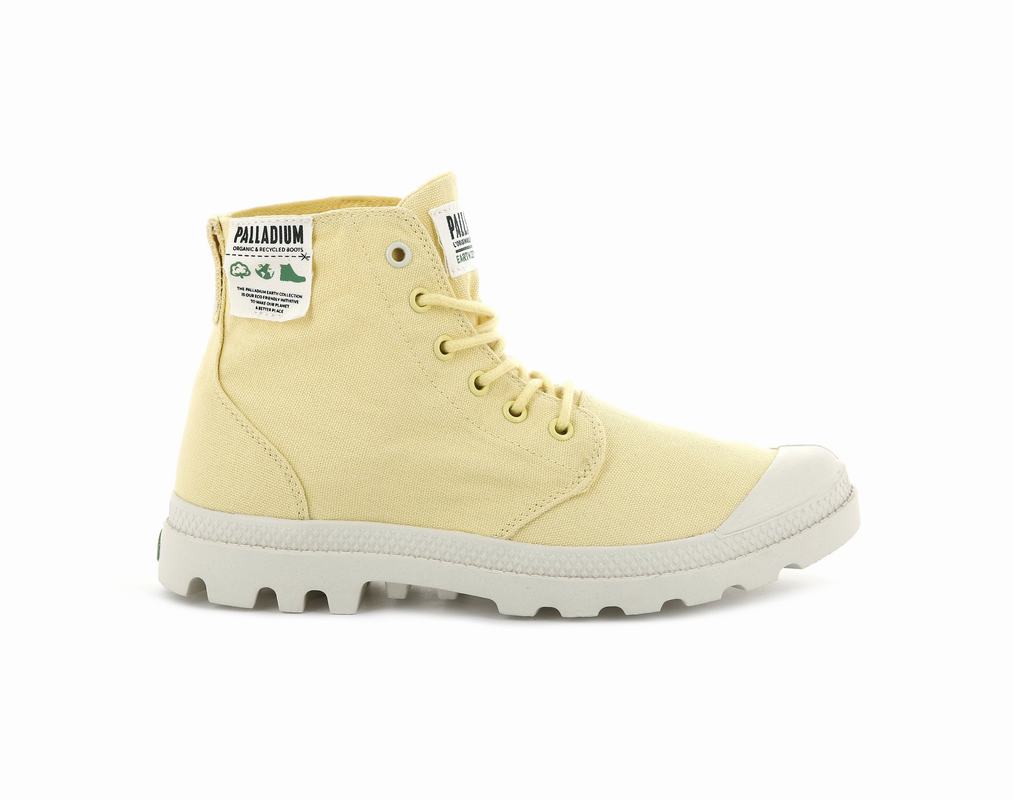 Palladium Pampa Hi Organic Muške Čizme Svijetlo Žute ||YF3592146||